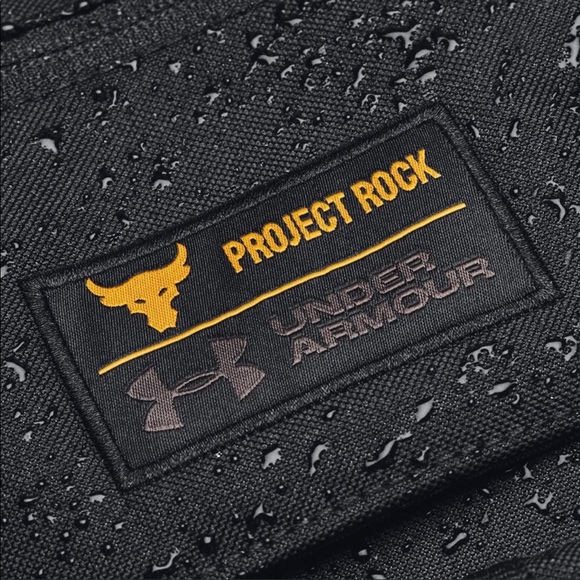 Under Armour x Project Rock Regiment UA Unisex Womens Backpack Black 1353719-001 - Picture 4 of 13